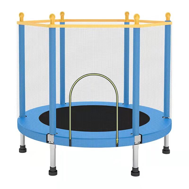 TLXT Foldable Kids Trampoline with Guardrail