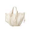 Lychee Pattern Soft Leather Large-capacity Tote Bag Fashionable Niche Design High-end Handbag Single Shoulder Wing Bag