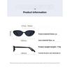 Sophisticated Women's Fashion Cat-eye Myopia Glasses with American Retro Style and Ladylike Look Sunglasses Street Photography