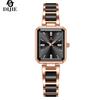 Gold Inlaid Jade Qingti Watch Women'S Small Dial Women'S Bracelet Watch High-End Women'S Watch Luxury Jewelry Buckle Retro Trend