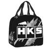 Custom H-HKSES CLK Insulated Lunch Tote Bag for Women Portable Thermal Cooler Food Lunch Box Kids School Children