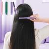 Red Book Style Negative Ion Straight Hair Comb Lazy Curling Iron For Home Use No Hair Damage 2-in-1 Straightening And Curling Comb
