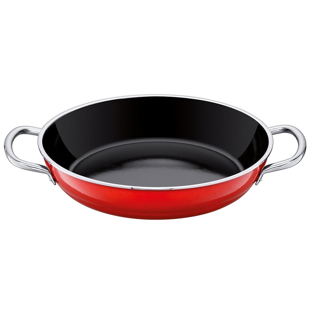 Silit Silargan Frying Pan Serving Pan 28cm [Genuine] (Energy Red) [Used]