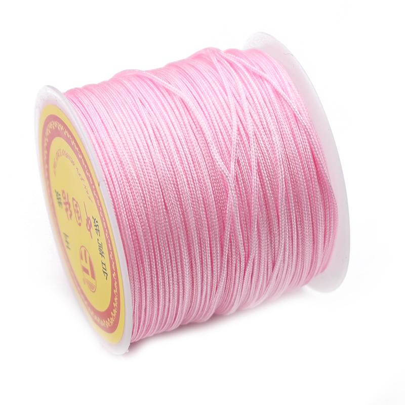 חוט ניילון 0.8 מ"מ חוט סיני קשר סיני חוט מקראמה צמיד שרשרת חוט שזור ל-DIY שרשרת שנדלה גדיל חרוזים יצירה