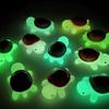 Mini Luminous Turtle Figurines Micro Landscape Resin Crafts Glowing Tiny Turtle Miniatures DIY Garden Decoration Ornaments Gift
