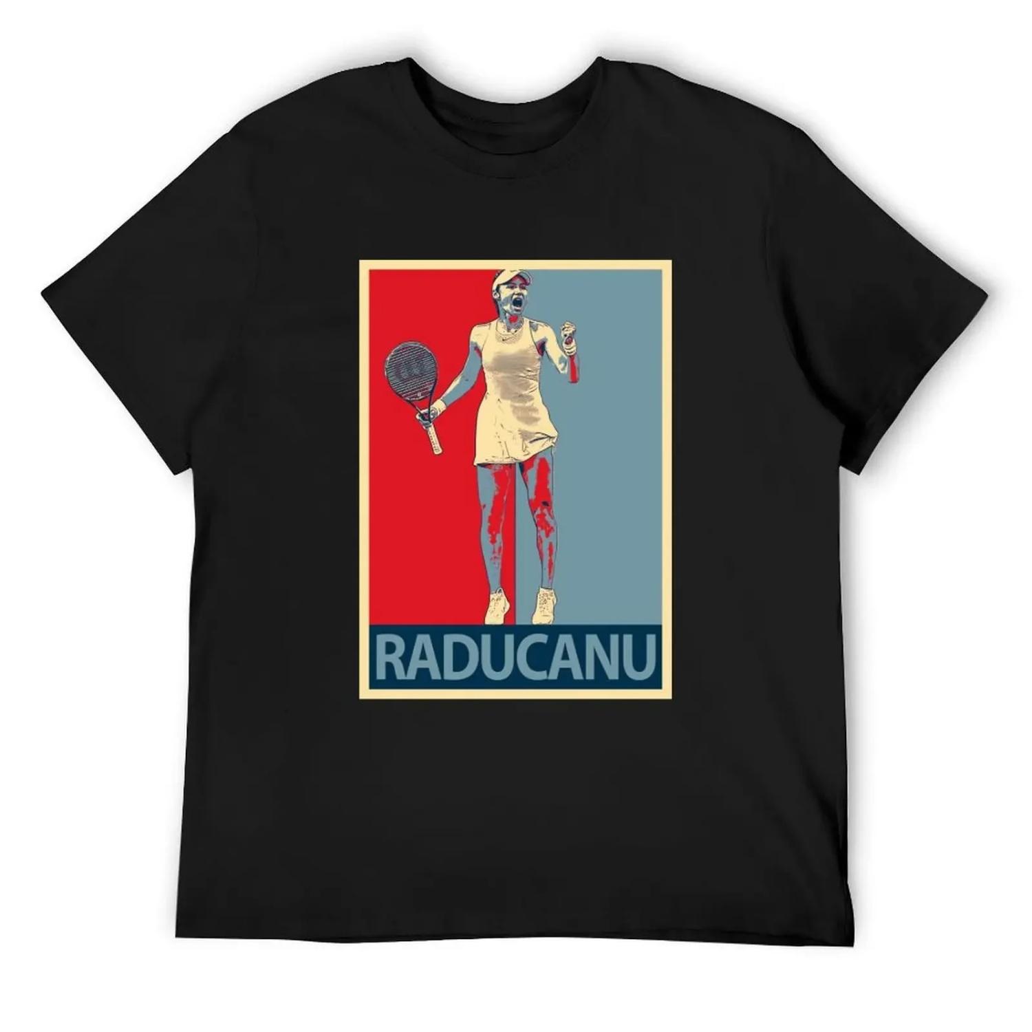 Emma Raducanu T-Shirt plus size clothes graphic shirts anime stuff heavy weight t shirts for men S