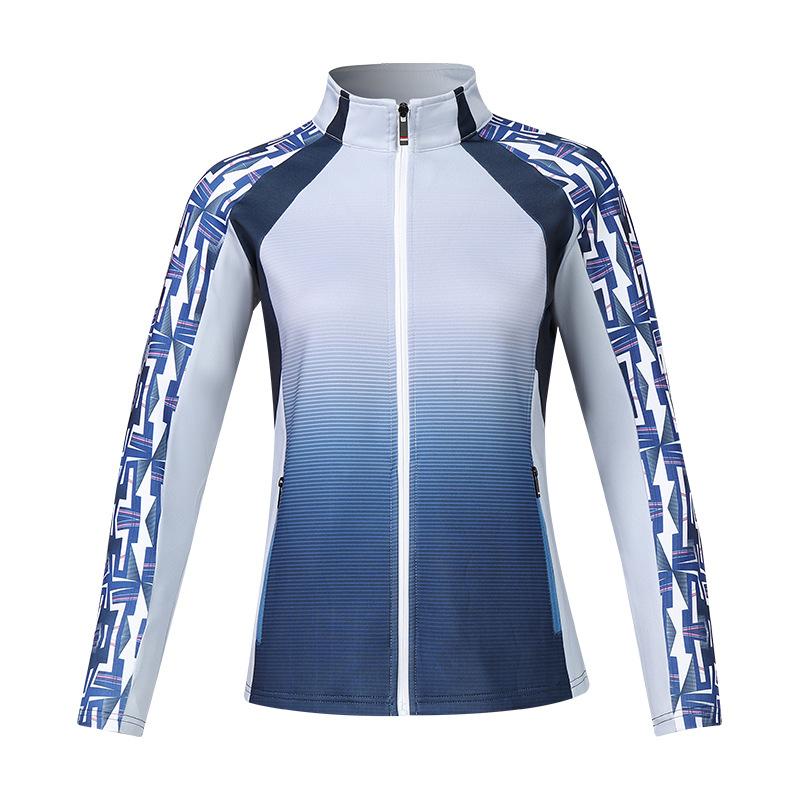 Herbst und Winter Langarm Sportjacke Herren- und Damenjacke Badmintonbekleidung Trainingsset
