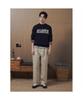 8seconds Varsity Lettering Round Knit Navy