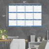 2026 Dry Erase Calendar for Wall - 2026 Calendar Dry Erase, Yearly Wall Calendar, 48" X 32", Jan.2026 - Dec.2026, 2026 Wall Calendar Dry Erase, Large