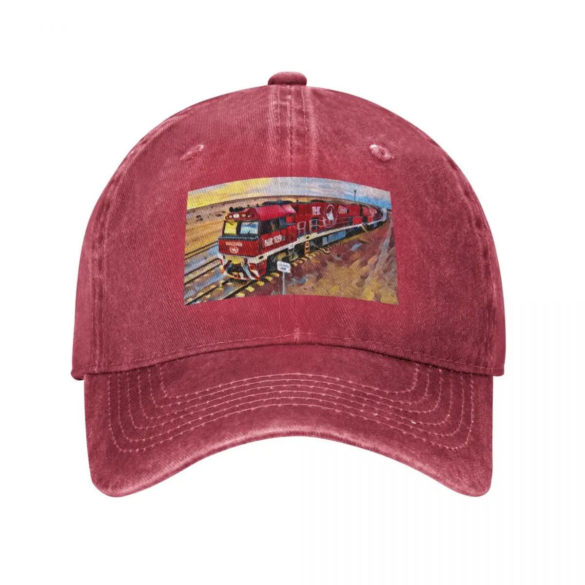 The Ghan Train Australia Baseball Cap hard hat Streetwear Hat Luxury Brand Beach For Unisex Womens