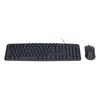 Wired Keyboard Mouse Combo Ergonomic Design 113 Keys Wired Keyboard 1000DPI Wired Mouse for Desktop Laptop