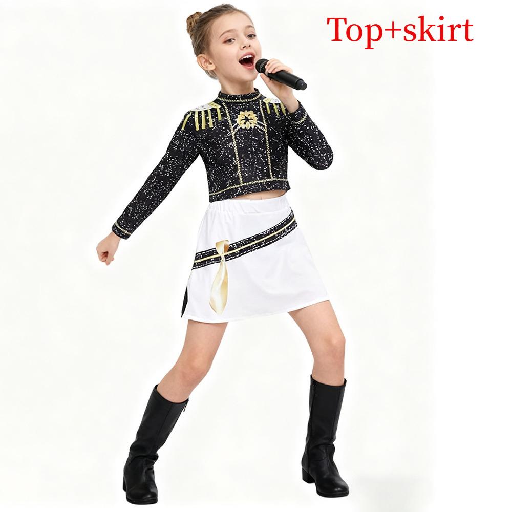 KPop Film Dämonenjäger Gleicher Stil Mädchenkleidung Kinder Halloween Cosplay Party Zoey Rumi Mira Kostüm Neu