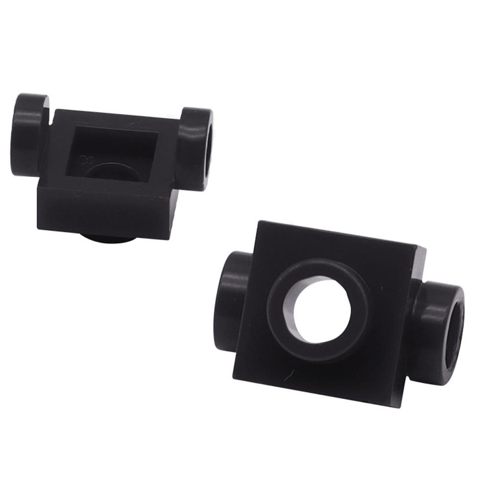 Non-Toxic Moc 10Pcs 3024 Special Plate 1X1 With 2 Holes On Two Sides Positive Points Building Blocks Kit Board Bricks Toys Children Gifts