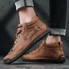 Summer Sneakers for Men Shoes 2024 Style Leisure Sneaker Men Leather Shoe Natural Cowhide Leather Cheap Shoes With Free Shipping