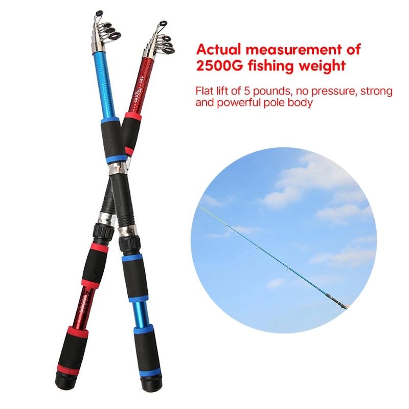 Expandable Fishing Rod Lightweight Hard Sea Poles Throwing Rod Telescopic Long Throwing Poles Portable Sea Fishing Gear