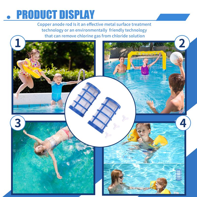 Good-2PCS Replacement Filter Screen For Solar Pool Purifier Cleaner Ionizer