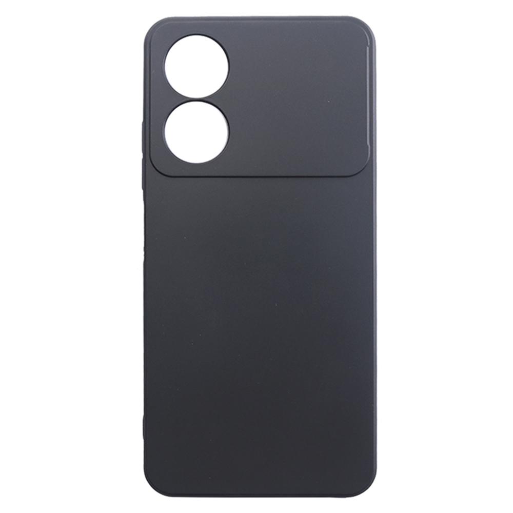 

Для ZTE Blade A34 Чехол Мягкий Матовый TPU Чехол для телефона (Точные вырезы линз) Black