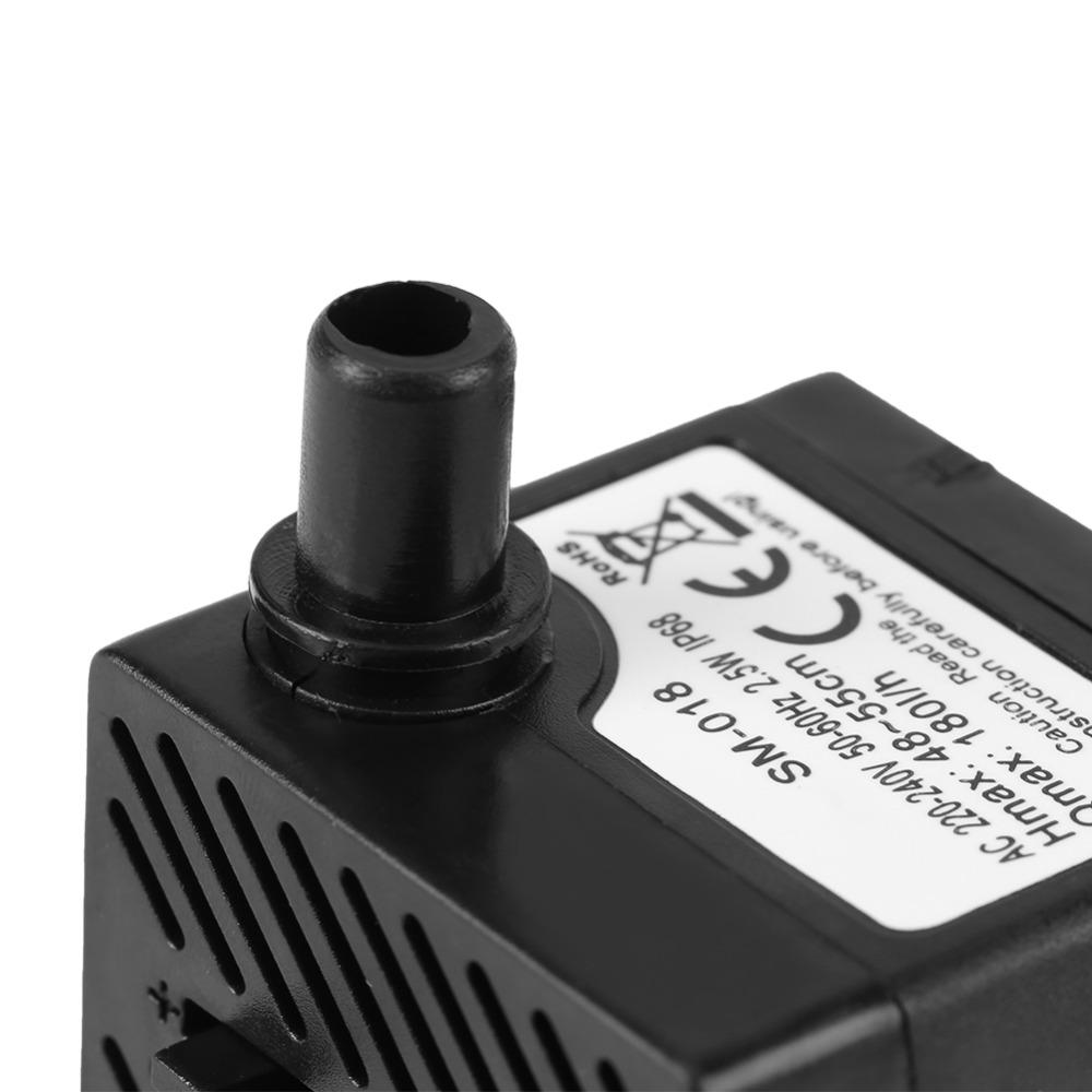 Submersible Design Mini Water Pump Ultra Quiet Operation Aquarium Pump Ultra Quiet Pump  Fish Pond