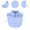 Blue Fake Collar for Women, Trendy Decoration Outfits, Clothes, Uniforms