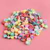 Colorful Bohemian Polymer Clay Beads - DIY Jewelry Accessories Pack
