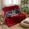 motorcycle  KRM DUKE Theme blanket Soft Flannel Blanket Plush Throw Blanket Cozy Sofa Bed Blanket for Home Decor