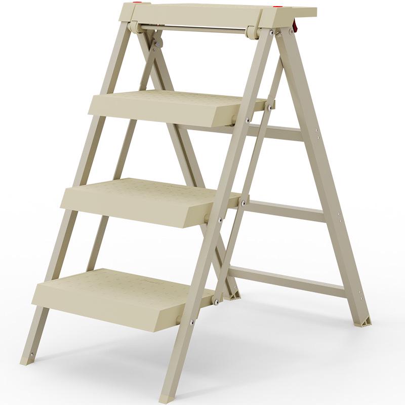Kangya Le Multifunctional 3-Step Aluminum Folding Ladder for Home