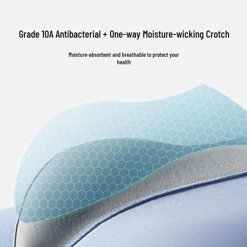 MaoRen Men's Antibacterial Cotton Boxer Briefs