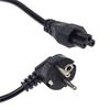 230V Power Cable Cloverleaf | C5 | Angled | 0.3M