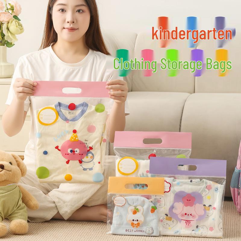 Kindergarten Storage Bag - Baby's First Day Clothes & Kids' School Supplies Dust Cover