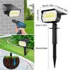 48LED Solar Rasenleuchte Außen IP65 Wasserdicht Gras Garten Landschaft Hofleuchte Erdspieß Villa Gartenbeleuchtung Baum