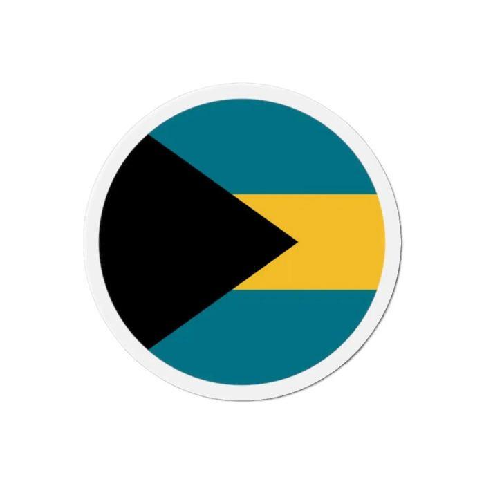 Aimant Rond - Bahamas - 7 cm - Multicolore - 50 pièces - Résine synthétique