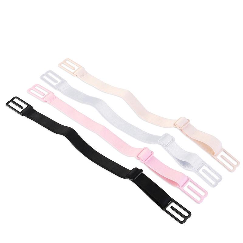 1 Pc Extender Strap Fashion Bra Accessories Fastener Non-slip Buckle Elastic Underwear Girls Clip Solid Color Convenient Useful