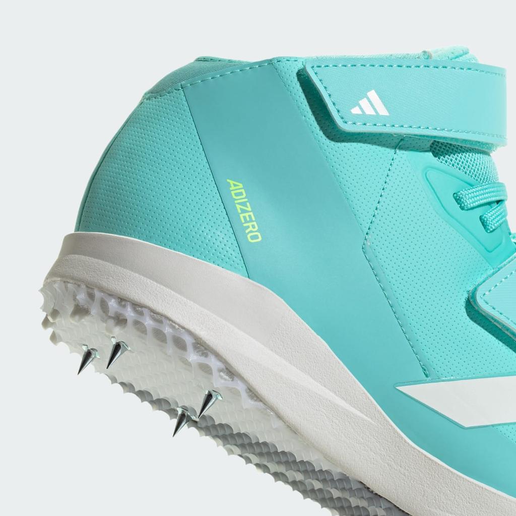 adidas Adizero Javelin JH5227 Unisex Performance Sports Shoes Blue / Zero Metalic / Lucid Lemon