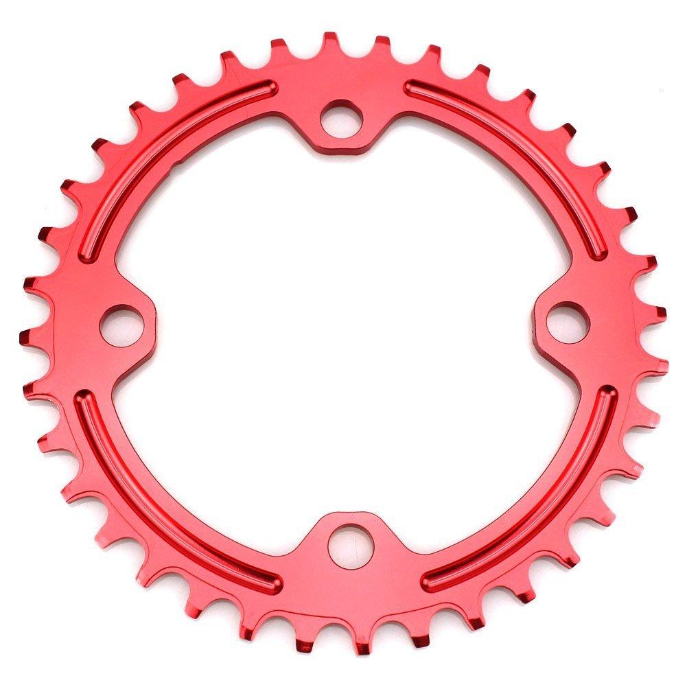 Coroa 36T 104BCD Mutte MTB Narrow Wide Coroa Única (Vermelho,