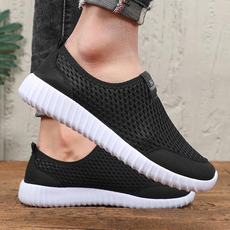 Low Price Men's Running Shoes, Summer Soft Loafers, Lightweight Mesh Couple Outdoor Women's Sports Jogging 2026 new Lazy Shoes