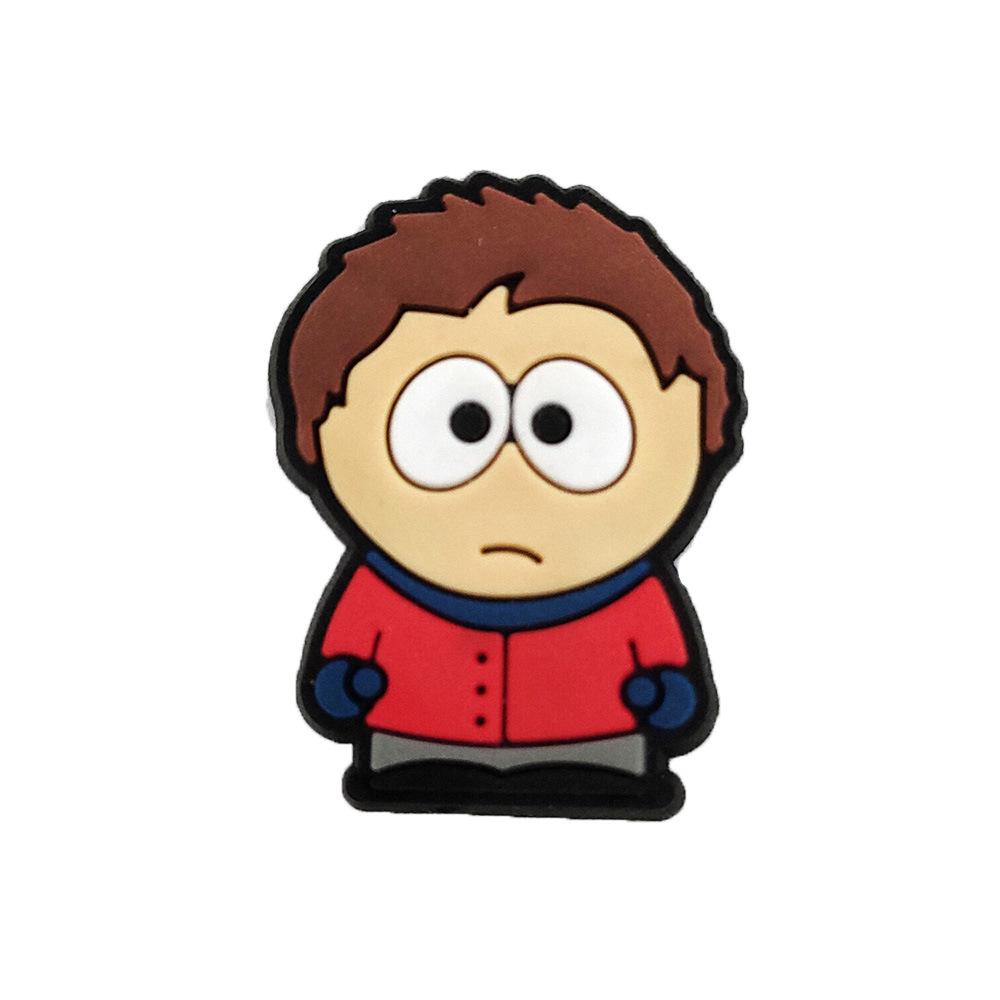 South Park Cartoon Clog Blumendekorationen - DIY Schuhschnallen-Accessoires