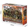 Epoch Jigsaw Puzzle Jurassic World Power of Dinosaurs X 53 with Spatula and Score Ticket 500-piece (38 Cm) 06-508s Glue,