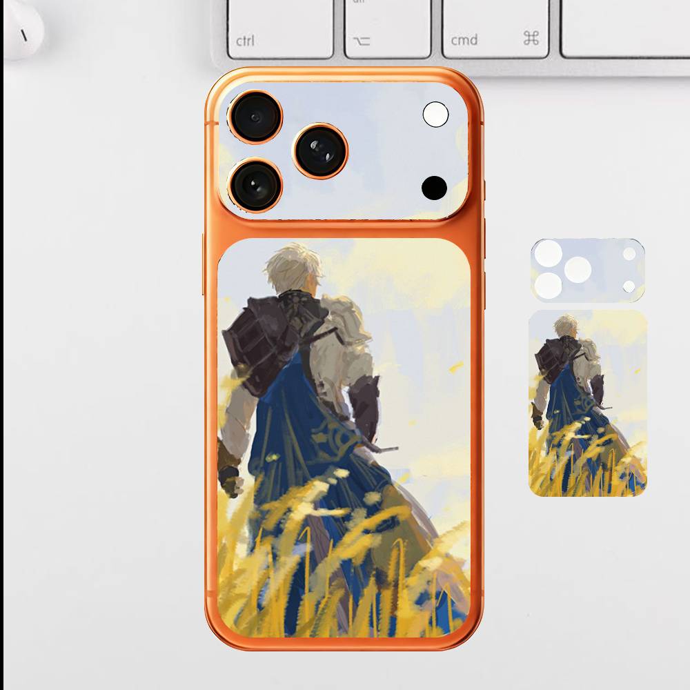 

P-Phainon HSR For iPhone 17 Pro Max Full Back Cover Decal Wrap Skin Rear Protective Sticker Film iPhone17pro