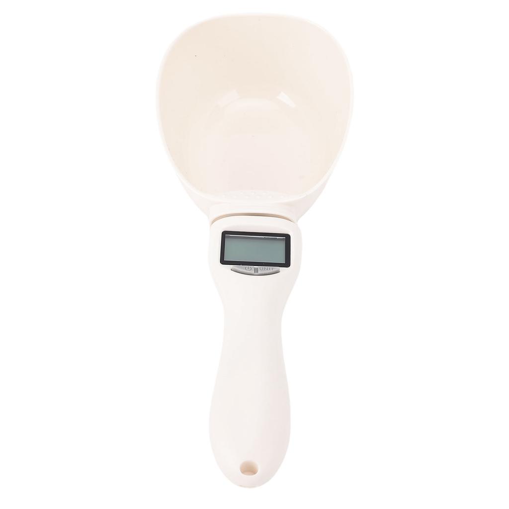 Digital Measuring Spoon Removable High Accuracy Large Capacity Electronic Weighing Food Scoop for Kitchen Baking Cooking Coffee Pet Food
