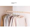 Wide Shoulder Clothes Rack Household Clothes Hanging Non Slip Dormitory Plastic Clothes Support Drying Clothes Coat Rack Storage