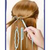 Hair Loop Styling Tool Tail Hair Braid Ponytail Styling Tool for Girls Hairstyle