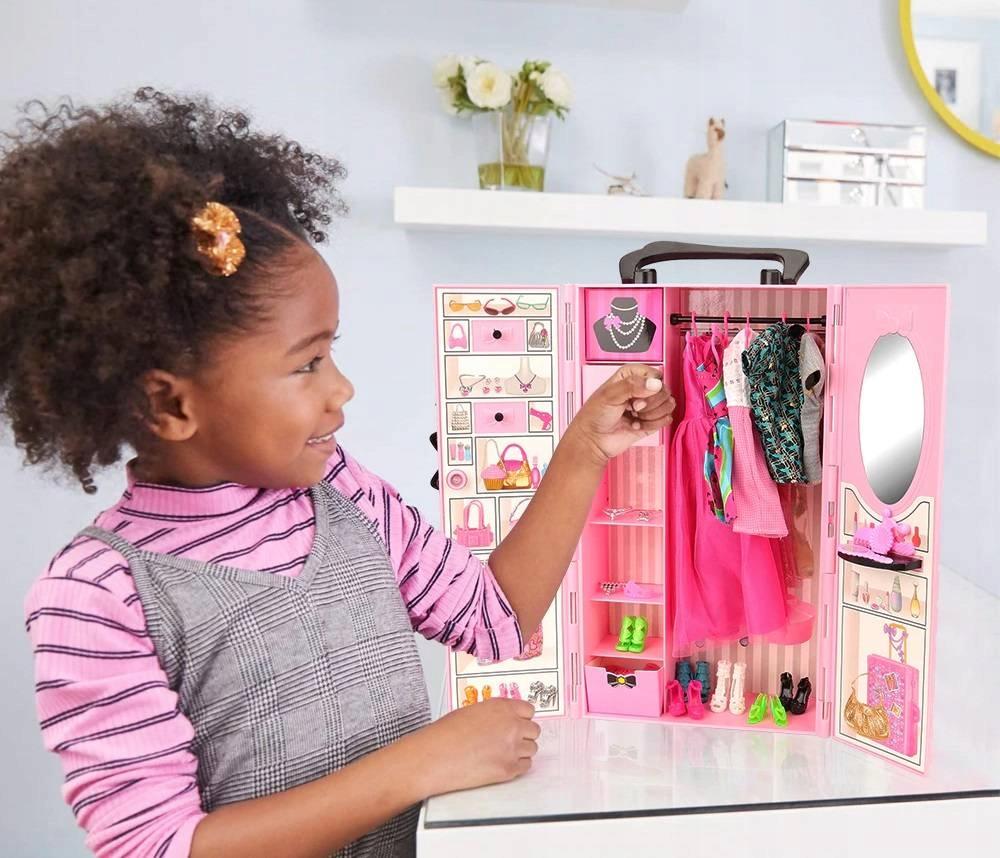 Wardrobe Foldable Clothes Cabinet + Doll