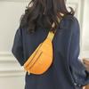 Women’s Nylon Waist Bag Large Capacity Crossbody Chest Bag Casual Belt Bag Lightweight Travel Fanny Pack with Double Zipper