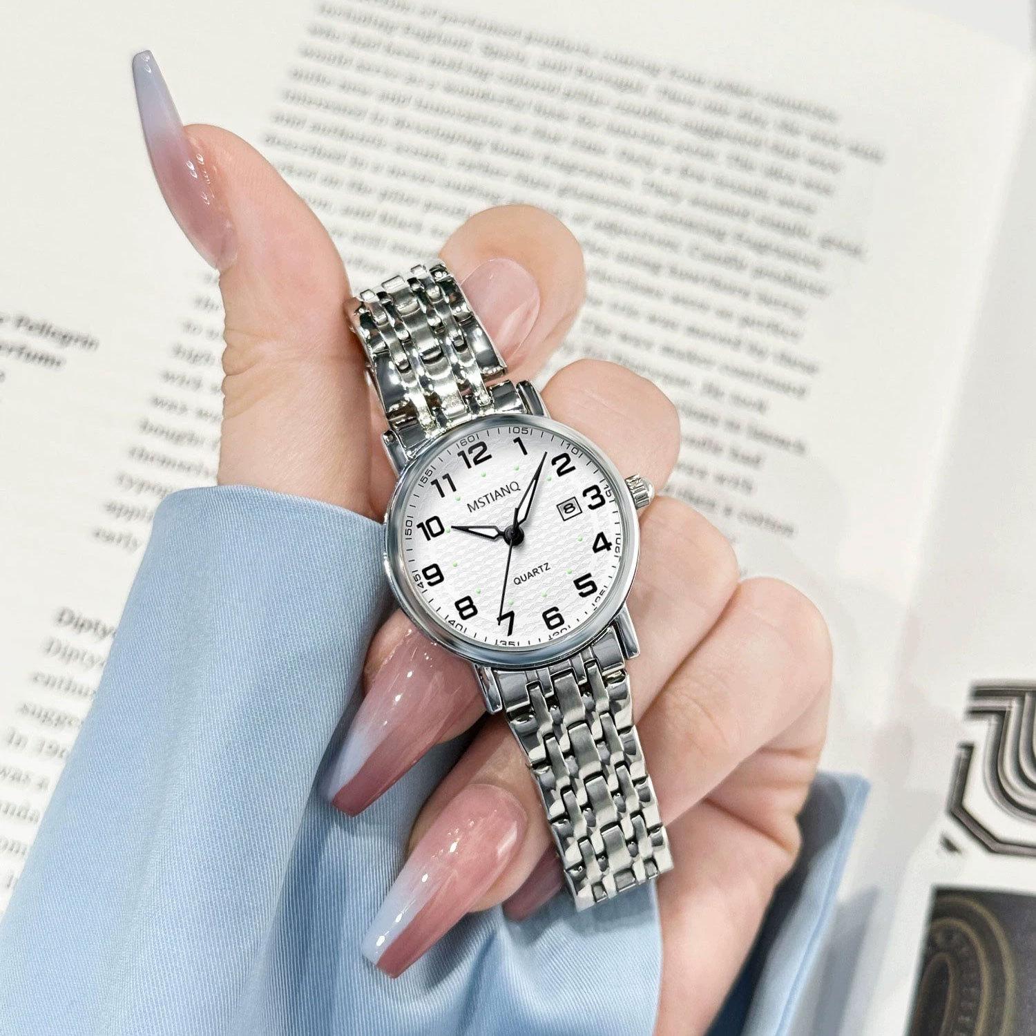 

Chic Women s Simple Steel Band Watch - Versatile Fashion Elegance