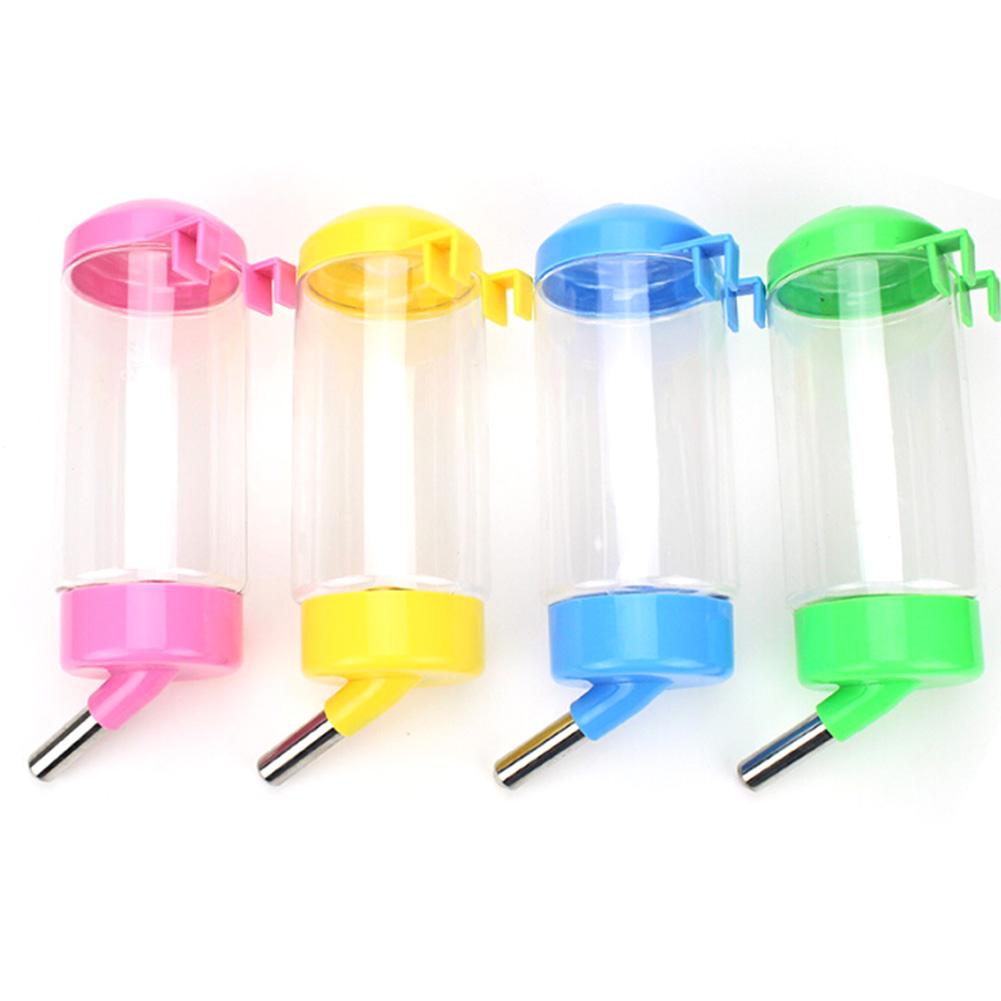 Hamster Drinker Water Bottle Dispenser Feeder Hanging Pet Dog Guinea Pig Squirrel Rabbit Drinking Head Pipe Fountain