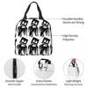 Marshmello - Sac à déjeuner isotherme DJ pour enfants Sac isotherme d'école Boîte alimentaire thermique Sac fourre-tout Contenant Boîtes à lunch étanches