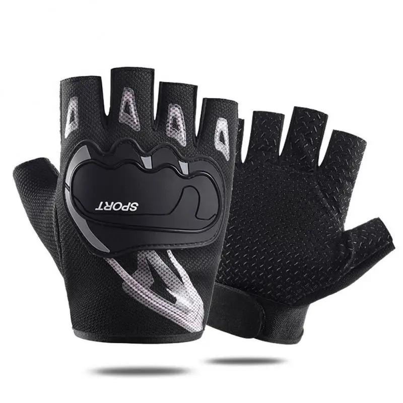 Biking Gloves Half Finger Breathable MTB Bicycle Gloves Non-slip Motorcycle Glove Men and Women Outdoor Use Tactical Guantes Mittens