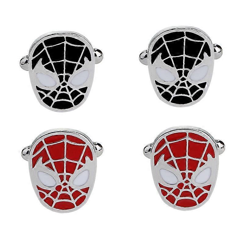 Spider Logo Cufflinks for Men's French-style Shirts, Alloy Accessories, FBA Alloy.