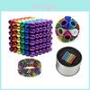 Colorful Magnetic Beads 5mm 512pcs N35 For Creative Play