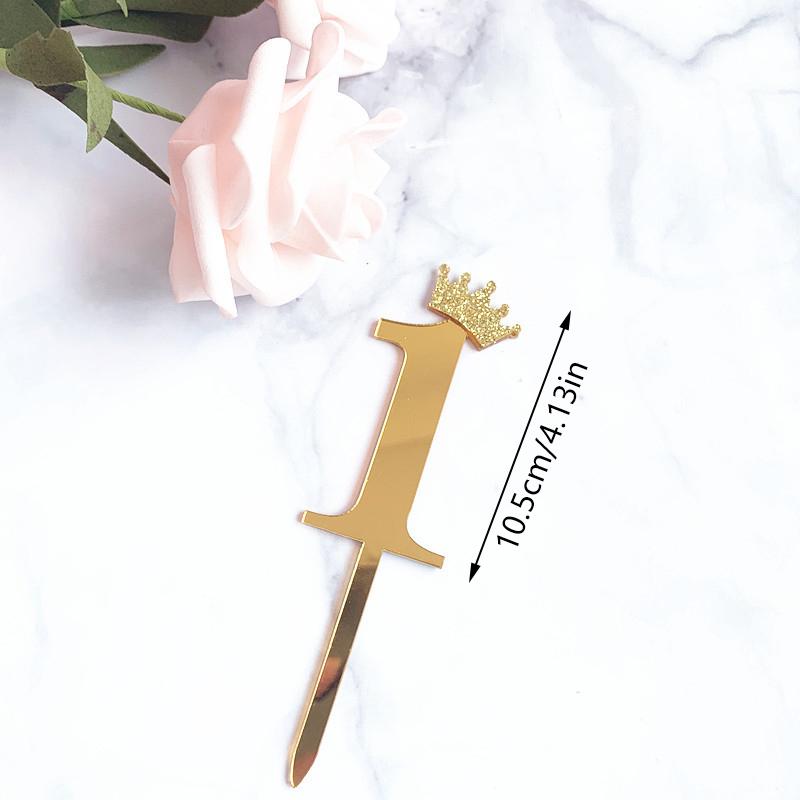 Digitale Krone Plug-In Kuchen Plug-In Multi-Stil Geburtstagstorte Dekoration Hochzeitsfeier Zubehör